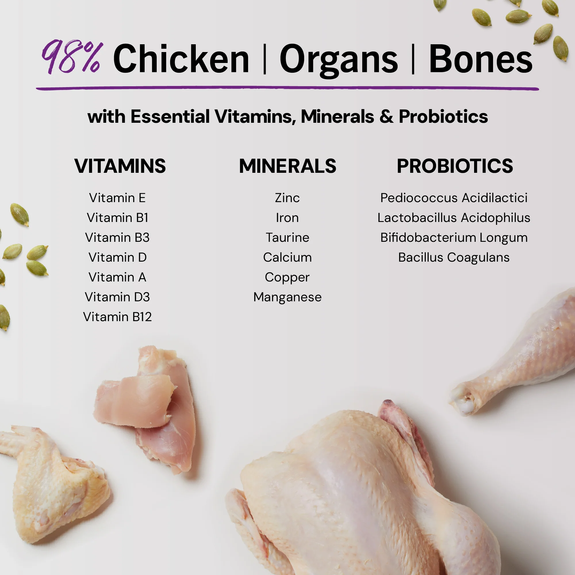 Chick, Chick Chicken Freeze-Dried Raw Dinner Morsels for Cats - Image 10