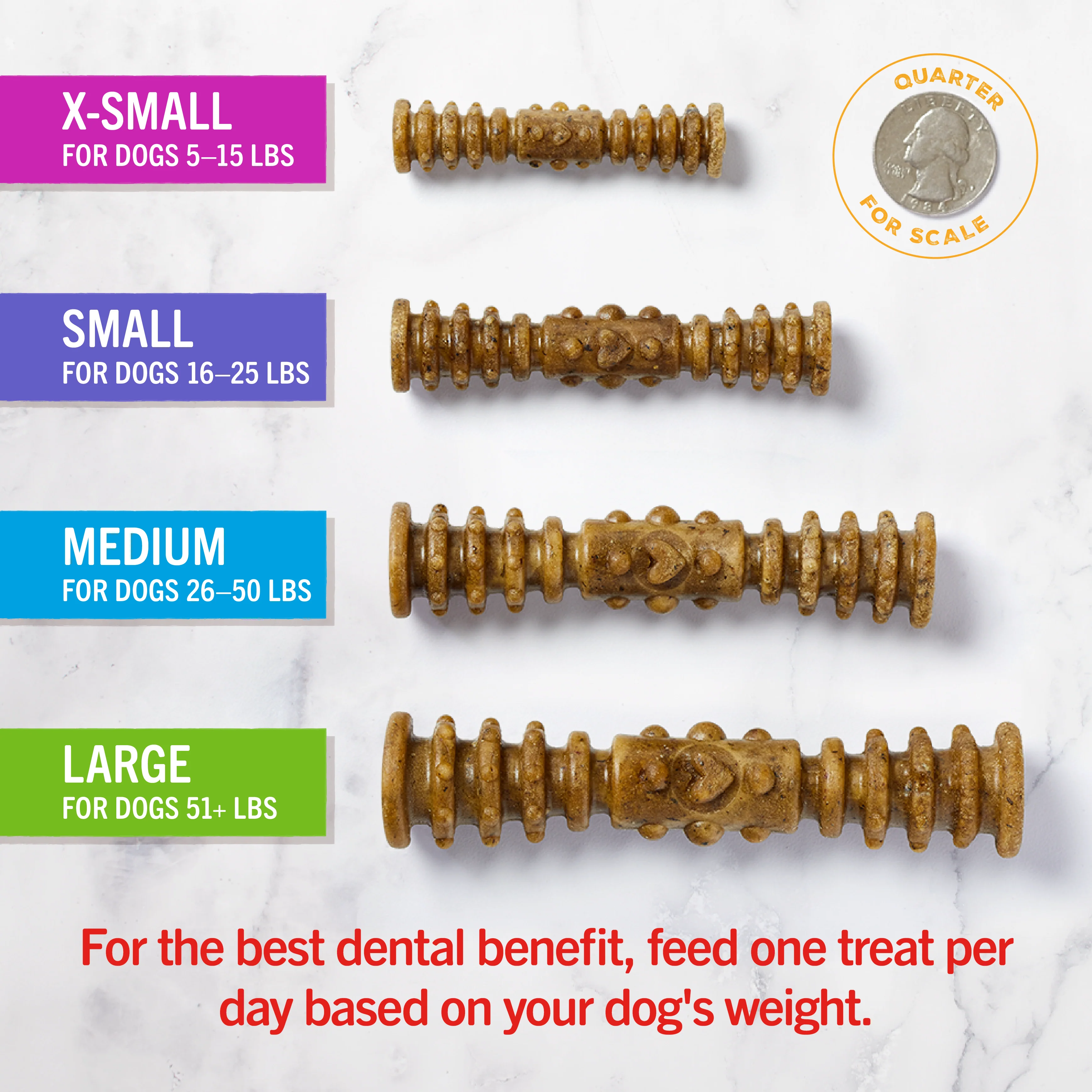 Dental Delights Extra-Small Dog Dental Treats - Image 7