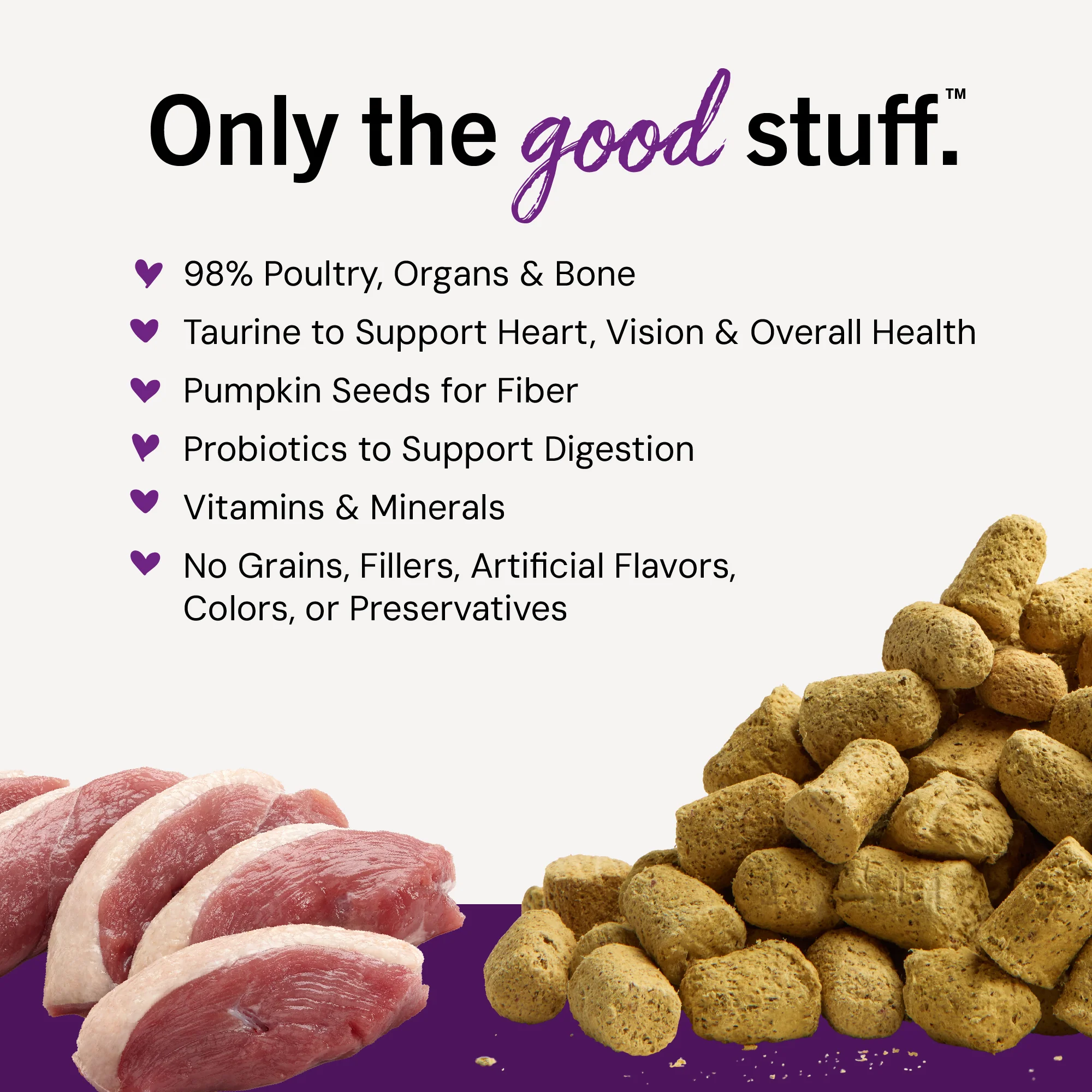 Duck Duck Goose Freeze-Dried Raw Dinner Morsels for Cats - Image 5
