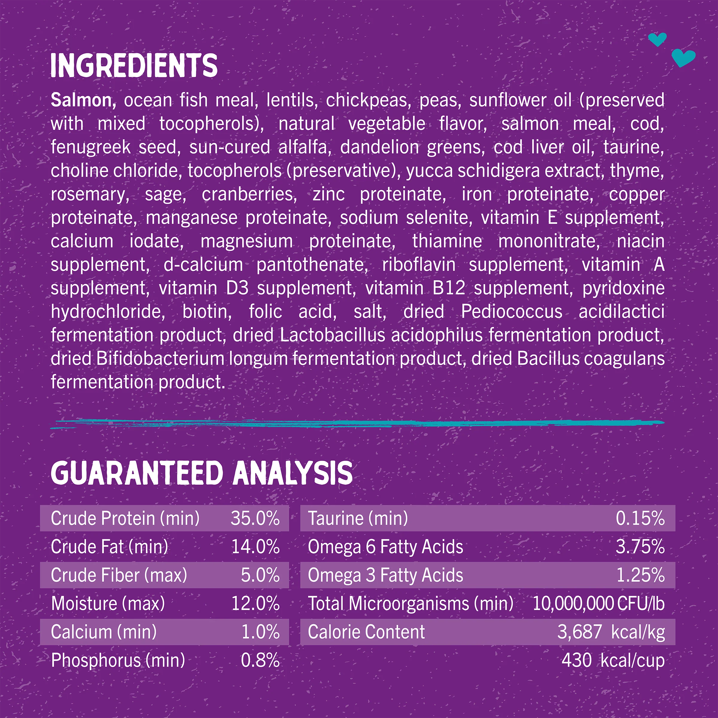 Raw Coated Kibble Wild-Caught Salmon Recipe for Cats - Image 3
