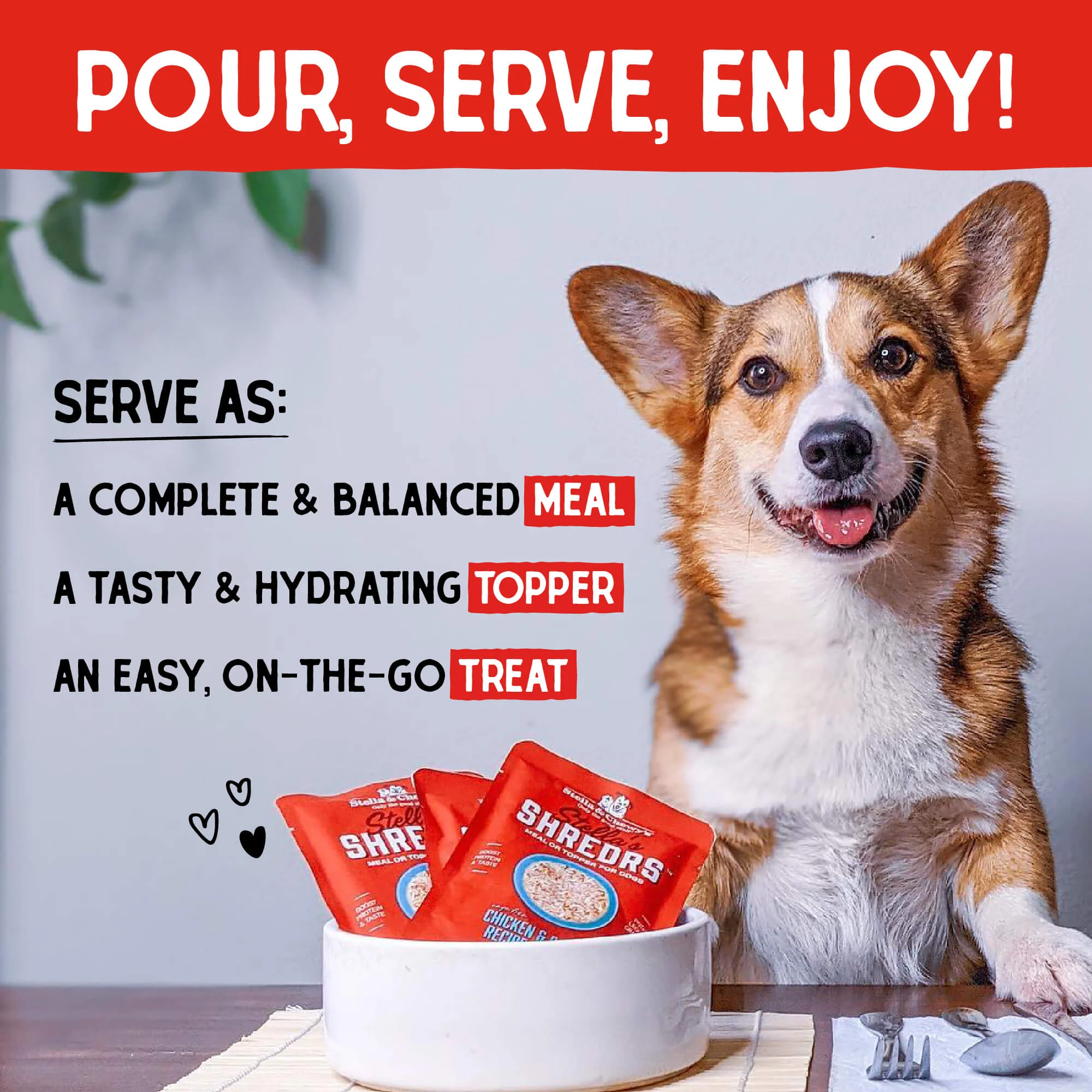 Stella's Shredrs Beef & Salmon Recipe in Broth for Dogs - Image 5