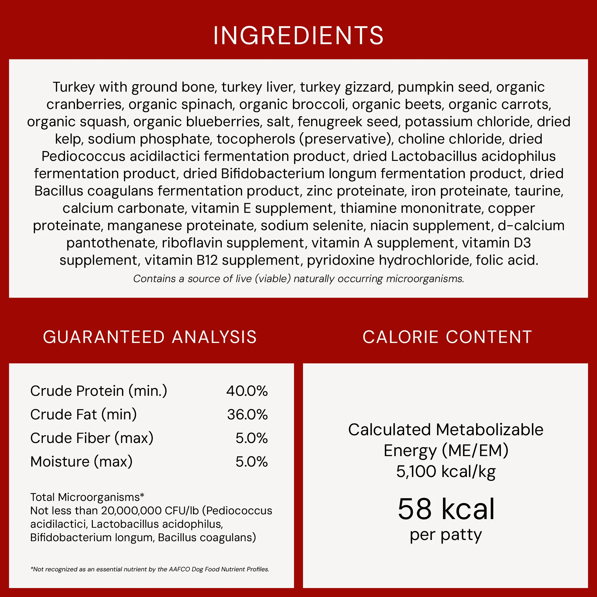 Tantalizing Turkey Freeze-Dried Raw Dinner Patties for Dogs - Image 11