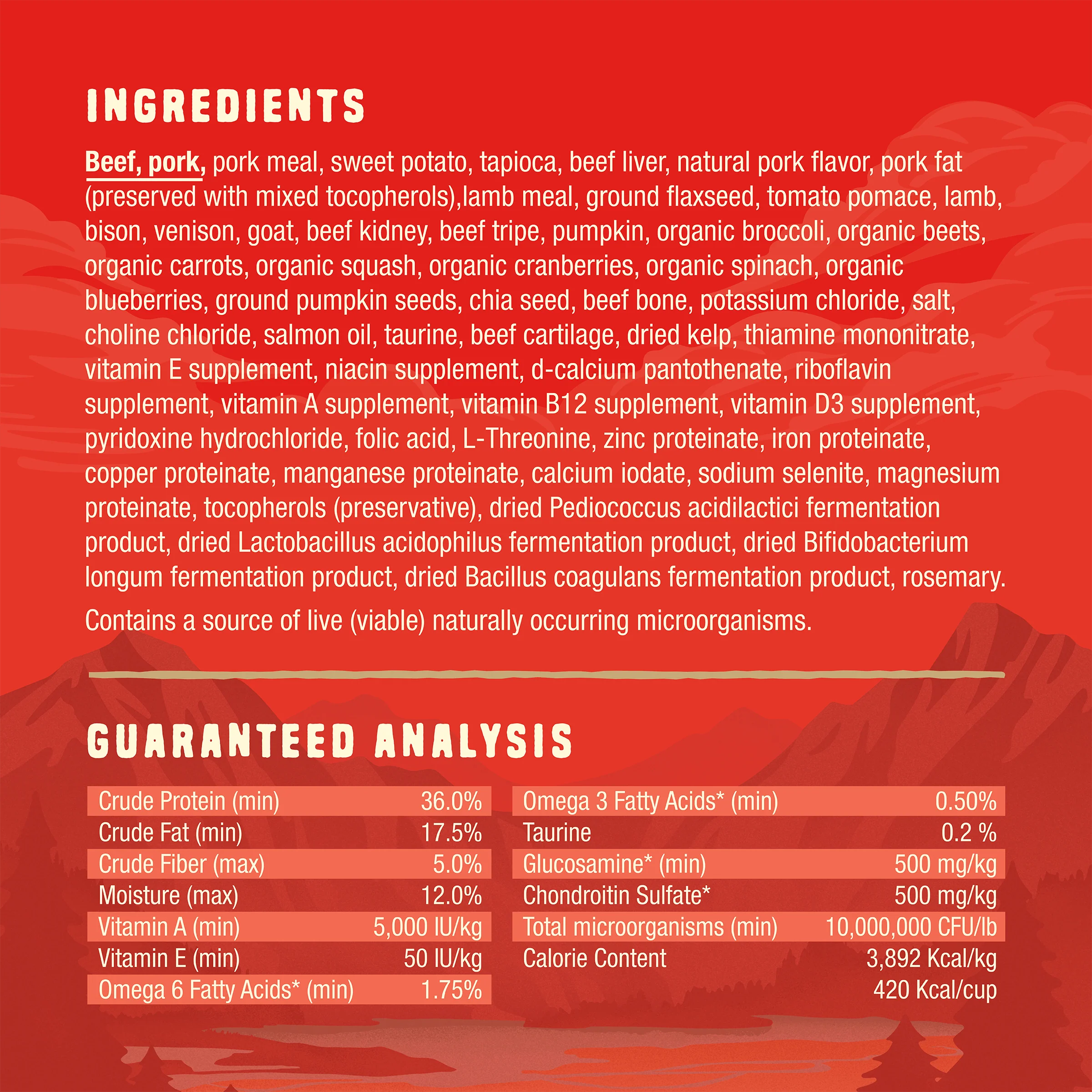 Wild Red Raw Blend Grain & Legume Free Red Meat Recipe for Dogs - Image 4