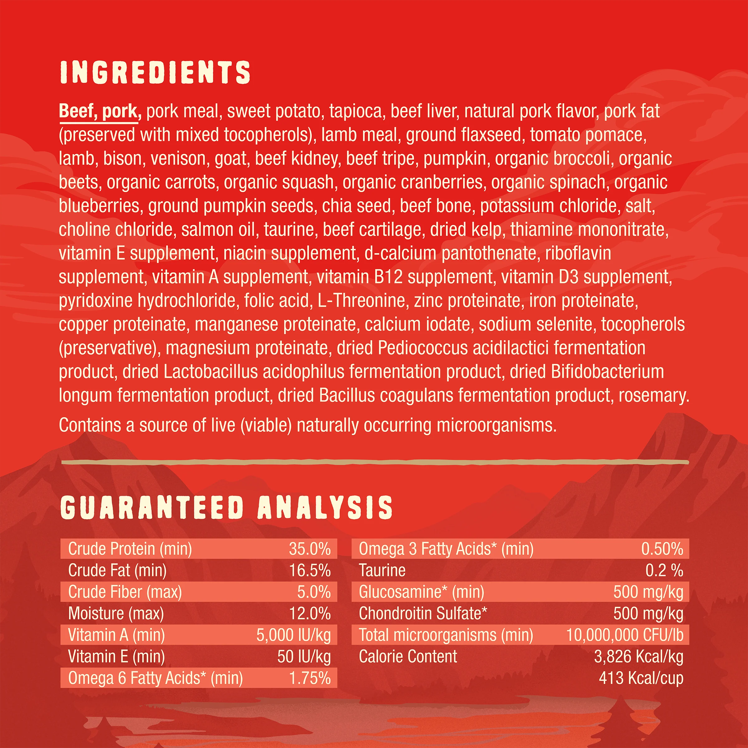 Wild Red Raw Coated Grain & Legume Free Red Meat Recipe for Dogs - Image 4